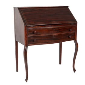 American Mahogany Slant Front Desk