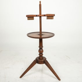 Turned Adjustable Candle Stand