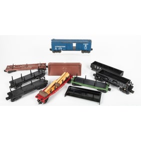 Lionel Train Log and Coal Cars