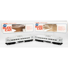 2 Lionel Budd Train Cars, O and O27 Gauge