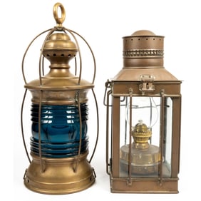 Two Nautical Lanterns