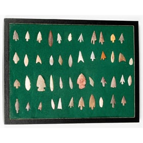 Native American Arrowhead Collection