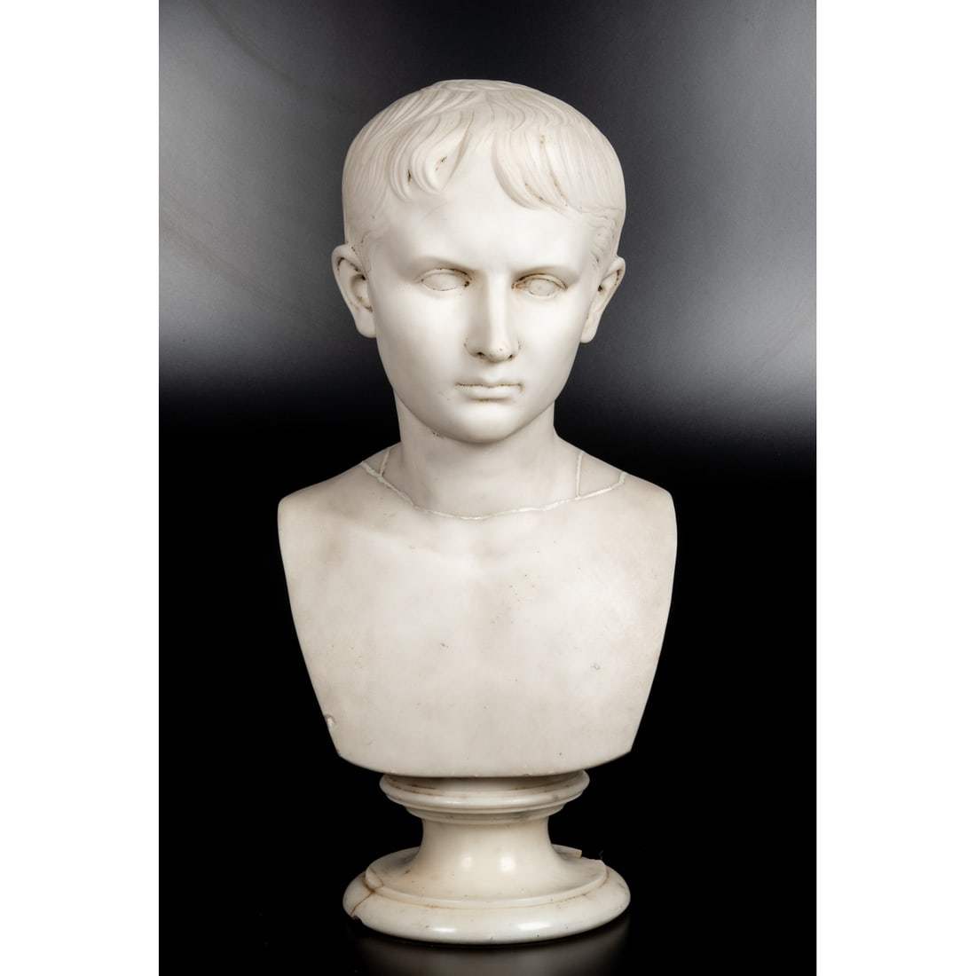 Caesar Augustus, Carrara Marble Bust (1 of 6)