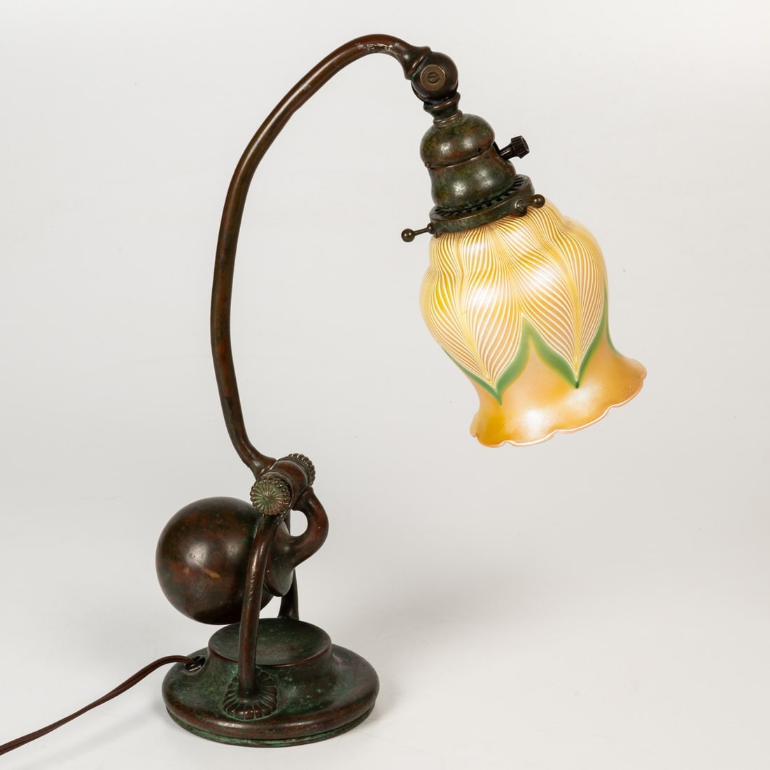 Tiffany Studios Counterbalance Desk Lamp (1 of 9)
