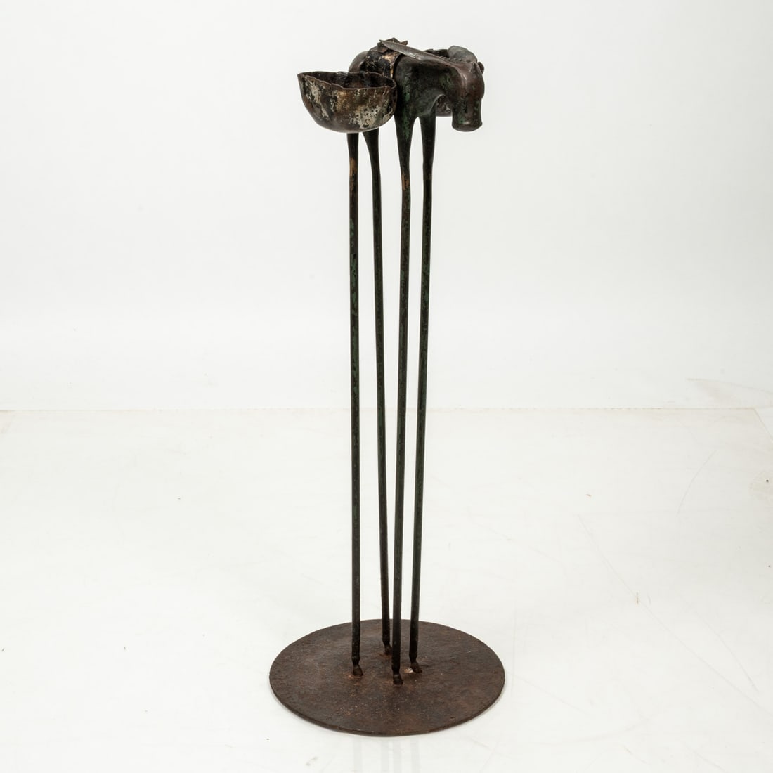 Thomas Molesworth, Burro Ashtray Stand (1 of 5)