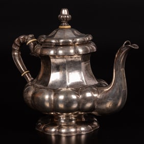 Continental 800 Silver Tea Pot