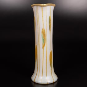 Fostoria Iris Glass Vase