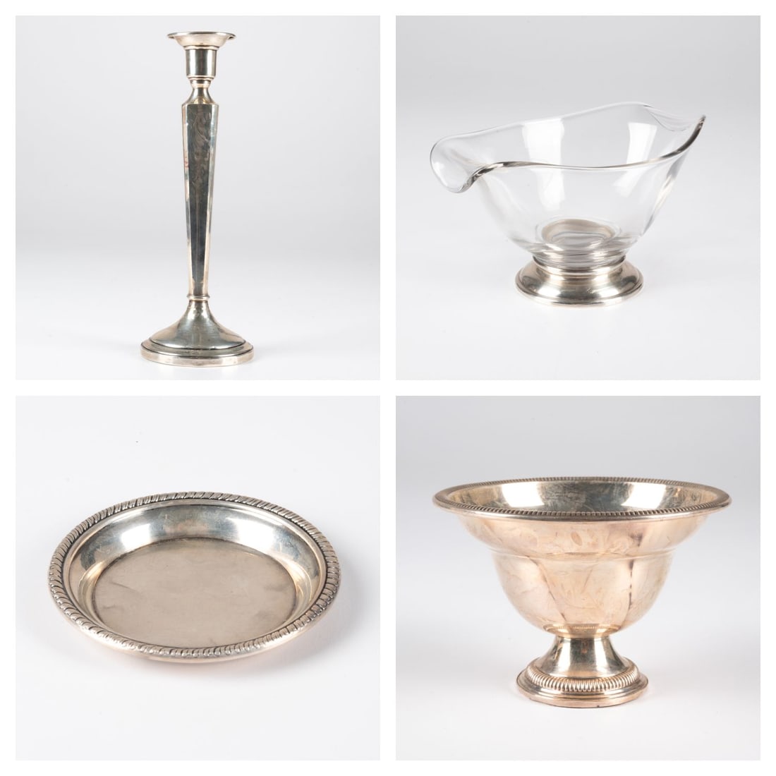 Four Sterling Silver Decorative Objects (1 of 10)