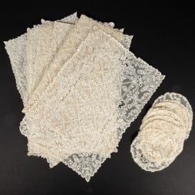 Belgian Lace Table Placemats