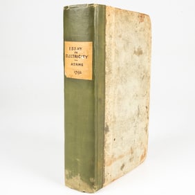 ADAMS, George. Essay on Electricity.