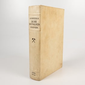 AGRICOLA, Georg, 1494-1555. Georgius Agricola De re metallica.