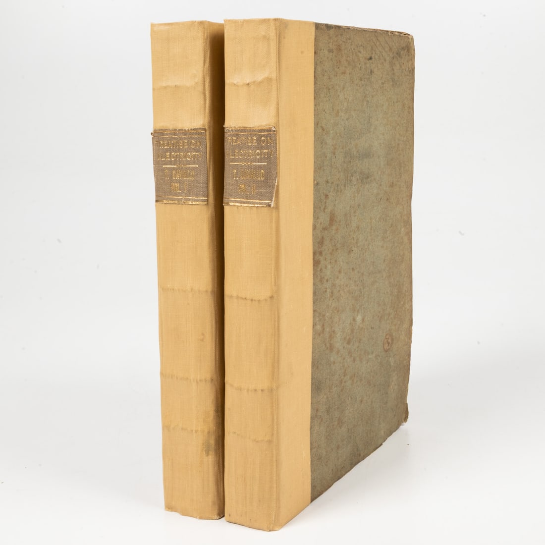 CAVALLO, Tiberius (1749-1809). A Complete Treatise on Electricity in Theory and Practice.: CAVALLO, Tiberius (1749-1809). A Complete Treatise on Electricity in Theory and Practice. Third Edition in Two Volumes. London: printed for C. Dilly, In The Poultry, M.DCC.LXXXVI. [1786]. With V folde