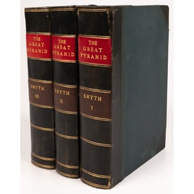 SMYTHS, C. Piazzi,  (Charles Piazzi), 1819-1900.  Life and Work at the Great Pyramid.