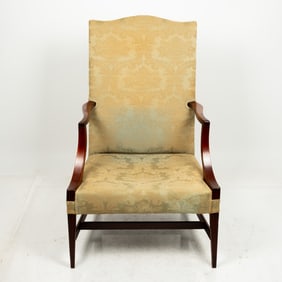 Heppelwhite Mahogany Lolling Chair
