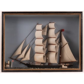 Canadian Ship Diorama