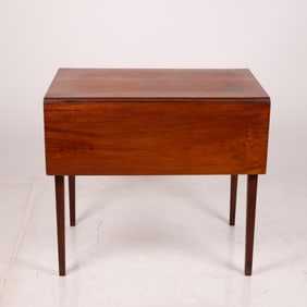 American Mahogany Drop Leaf Table