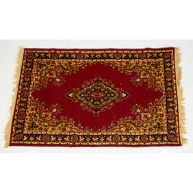 A Kerman Wool Rug