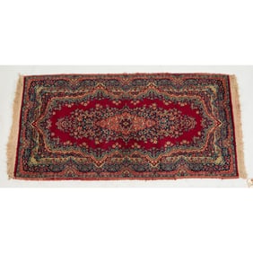 A Kerman Wool Rug