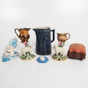 A Group of Ceramic Decorative Items