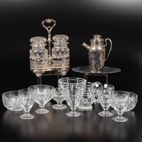 Baccarat Crystal, Glass and Silverplated Tableware