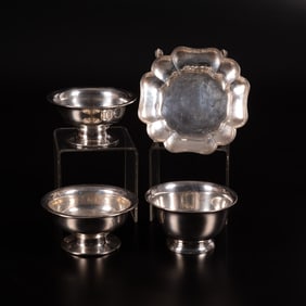 Four Sterling Silver Bowls