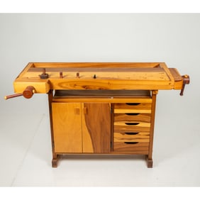 An Exotic Wood Work Bench for Wood Workers
