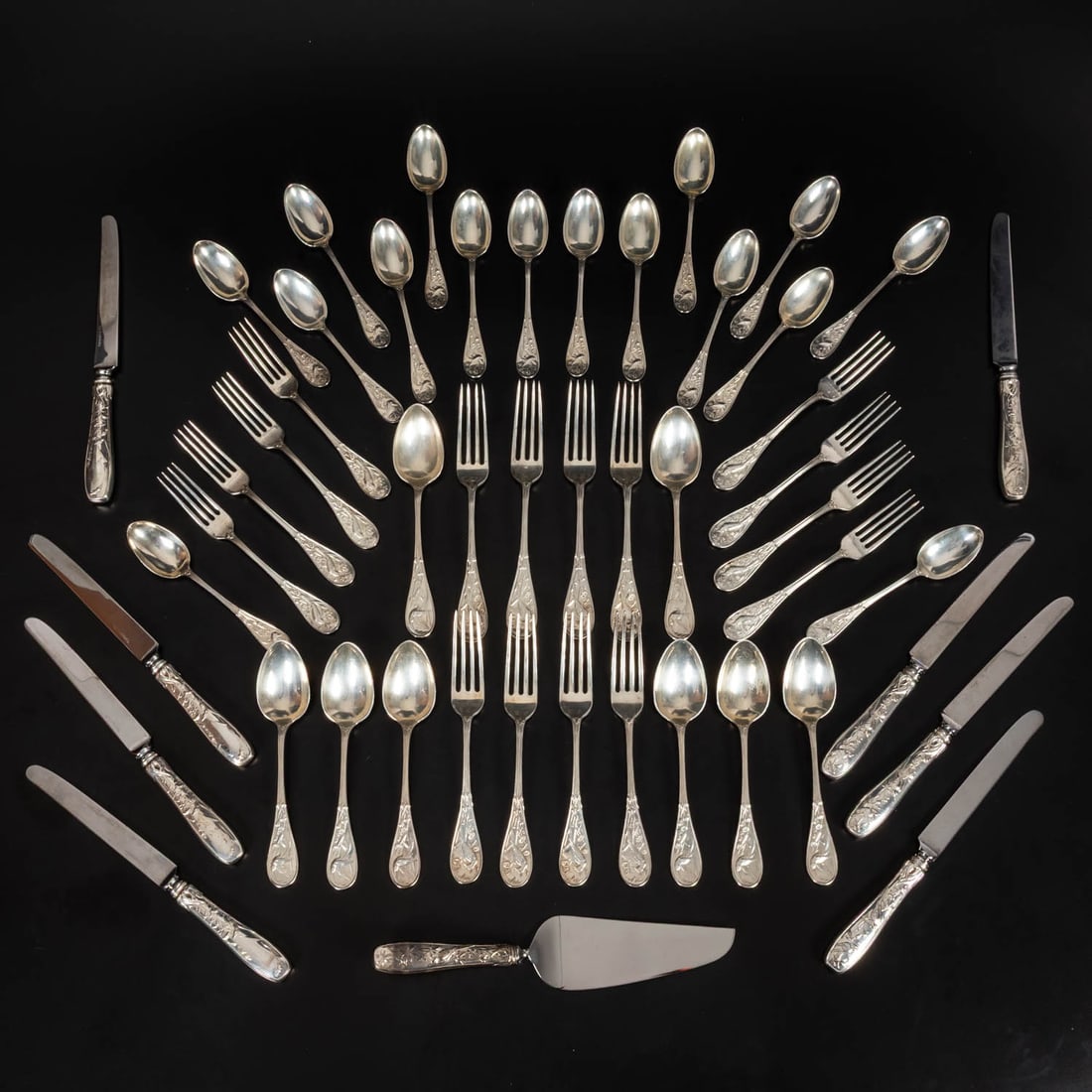 Tiffany Sterling Silver Audubon Flatware (1 of 10)