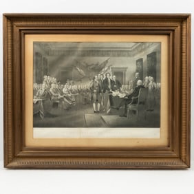 Engraving Proof After John Trumbull,