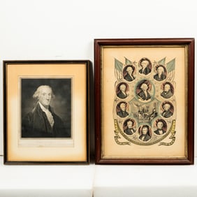 Two American Historical Engravings