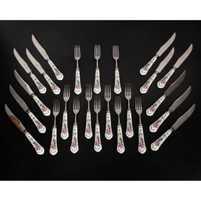 24 Aynsley Knives and Forks