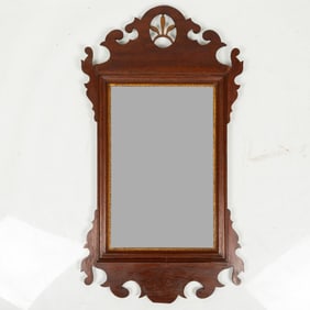 A Chippendale Style Mahogany MIrror