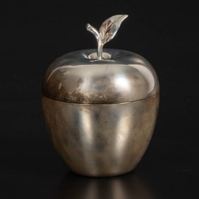 Tiffany Sterling Silver Apple Box