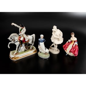 Four Porcelain Figurines