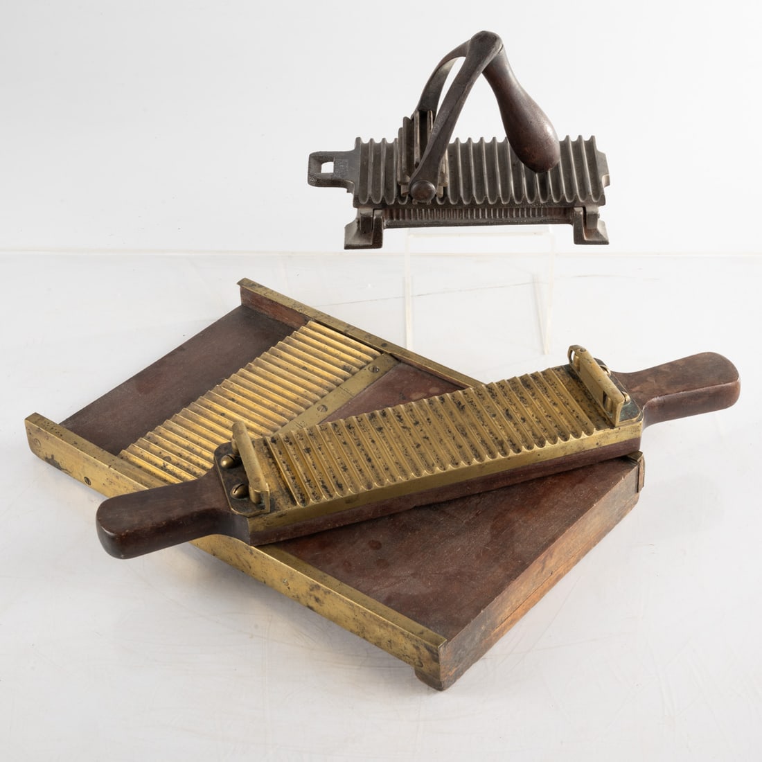 Two 19th Century Hand Tools for Fabrics and Apothecary Use (1 of 7)