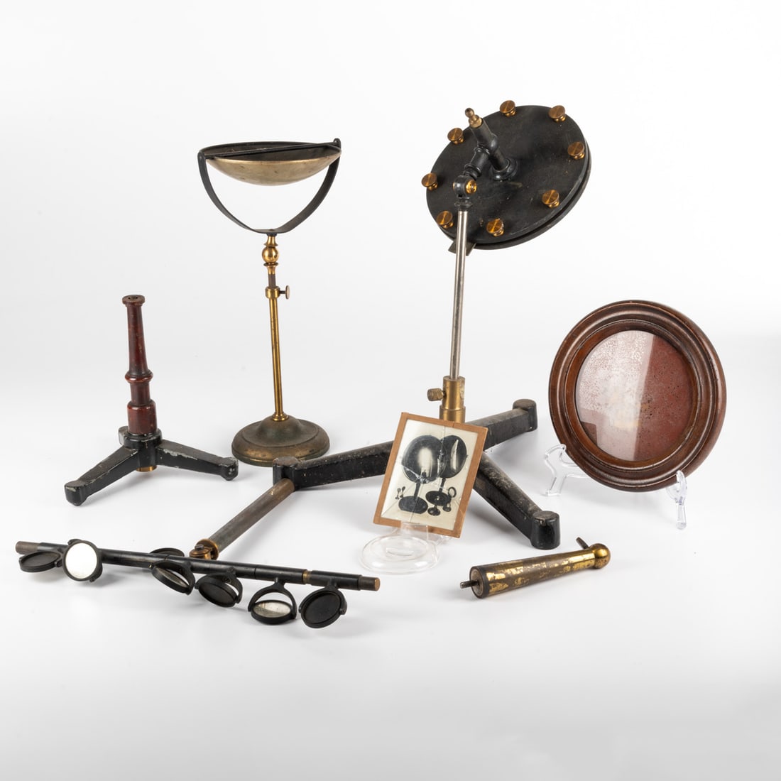 Group of Optical and Electrostatic Scientific Laboratory Apparatus (1 of 4)