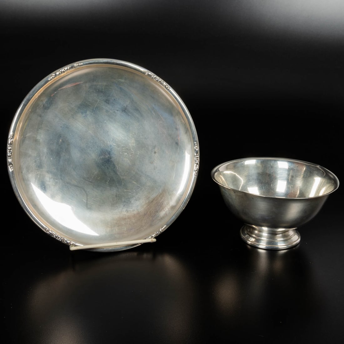 Four Sterling Silver Serving Items - 3