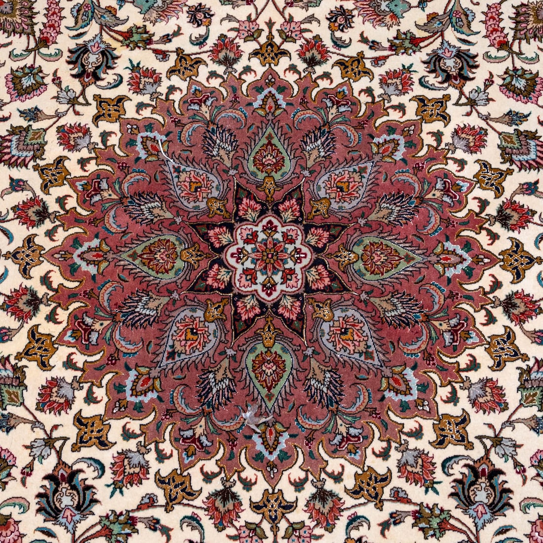 Tabriz Wool Rug - 2