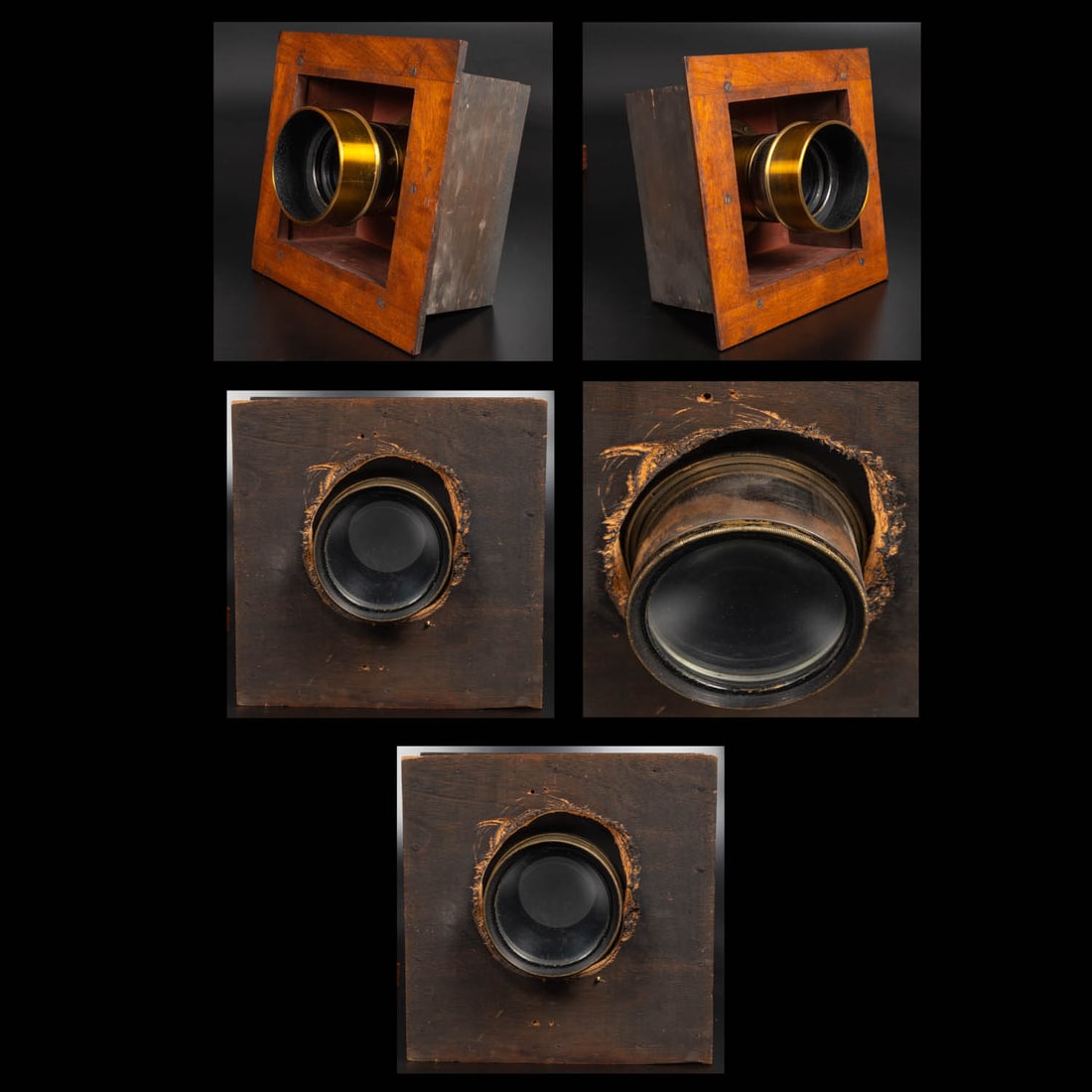 Antique large Format Camera on Stand - 11