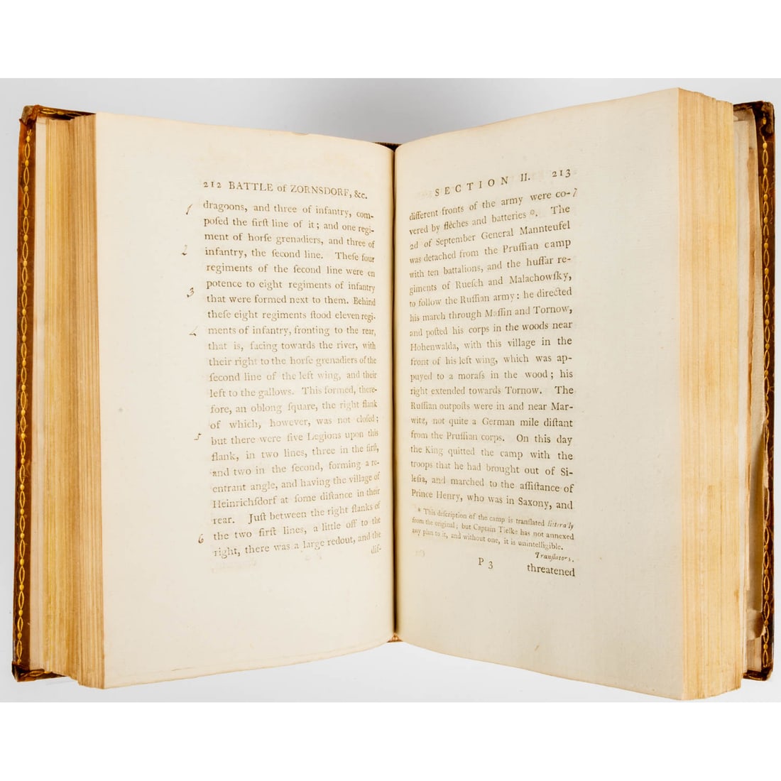 TIELKE, J. G. An Account of the War Between Prussians, Austrians, and Russians.: TIELKE, J. G (1731-1787). An Account of some of the most remarkable events of the War Between Prussians, Austrians, and Russians, From 1756 to 1763. Translated by C. Craufurd. Publisher: J. Walter,