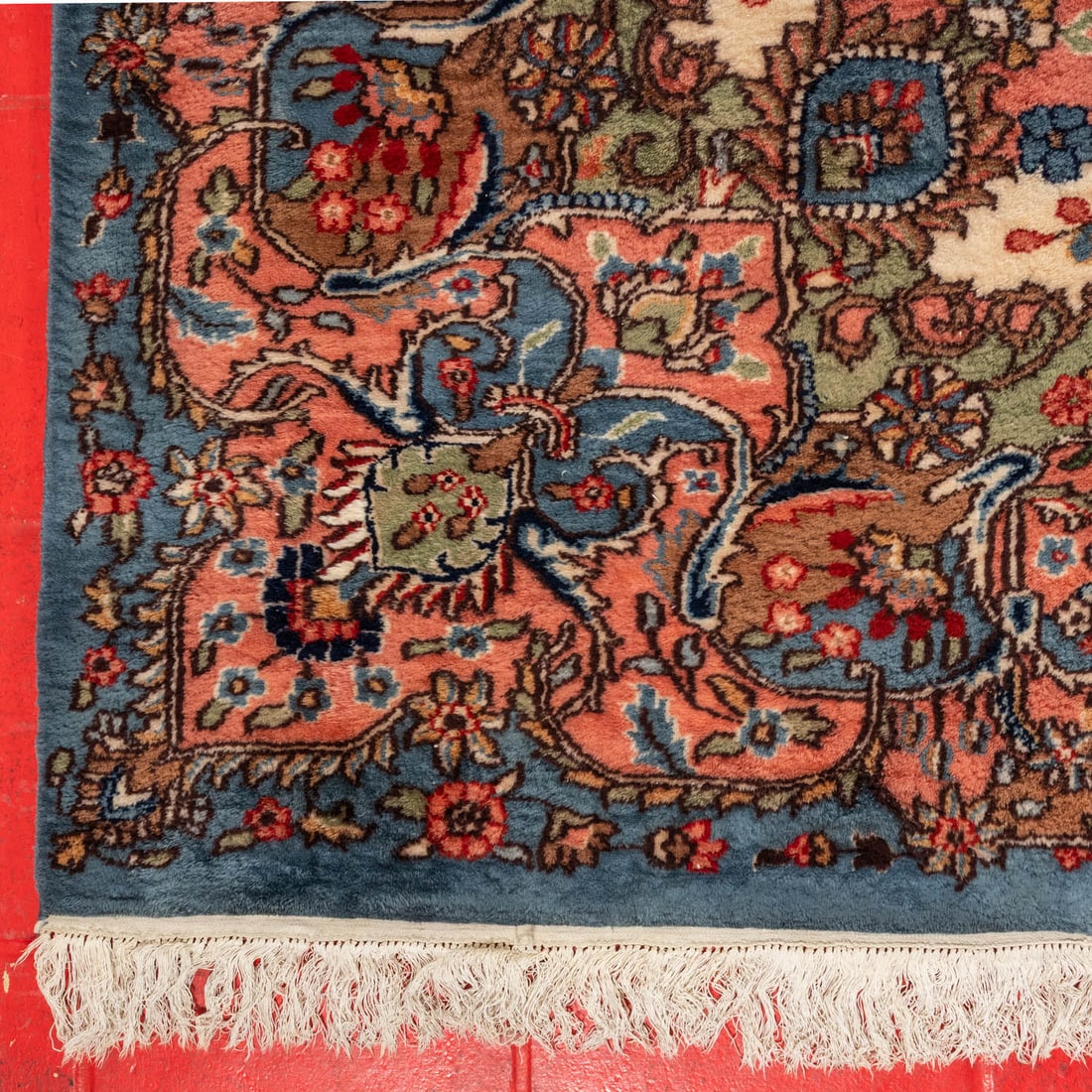 A Kerman Wool Rug - 3