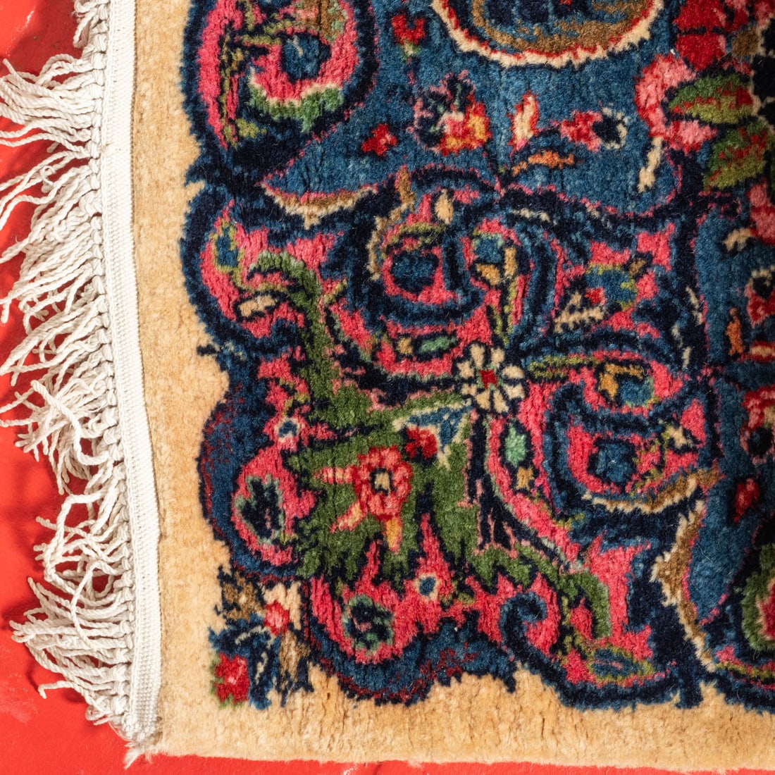 A Kerman Wool Rug, - 3