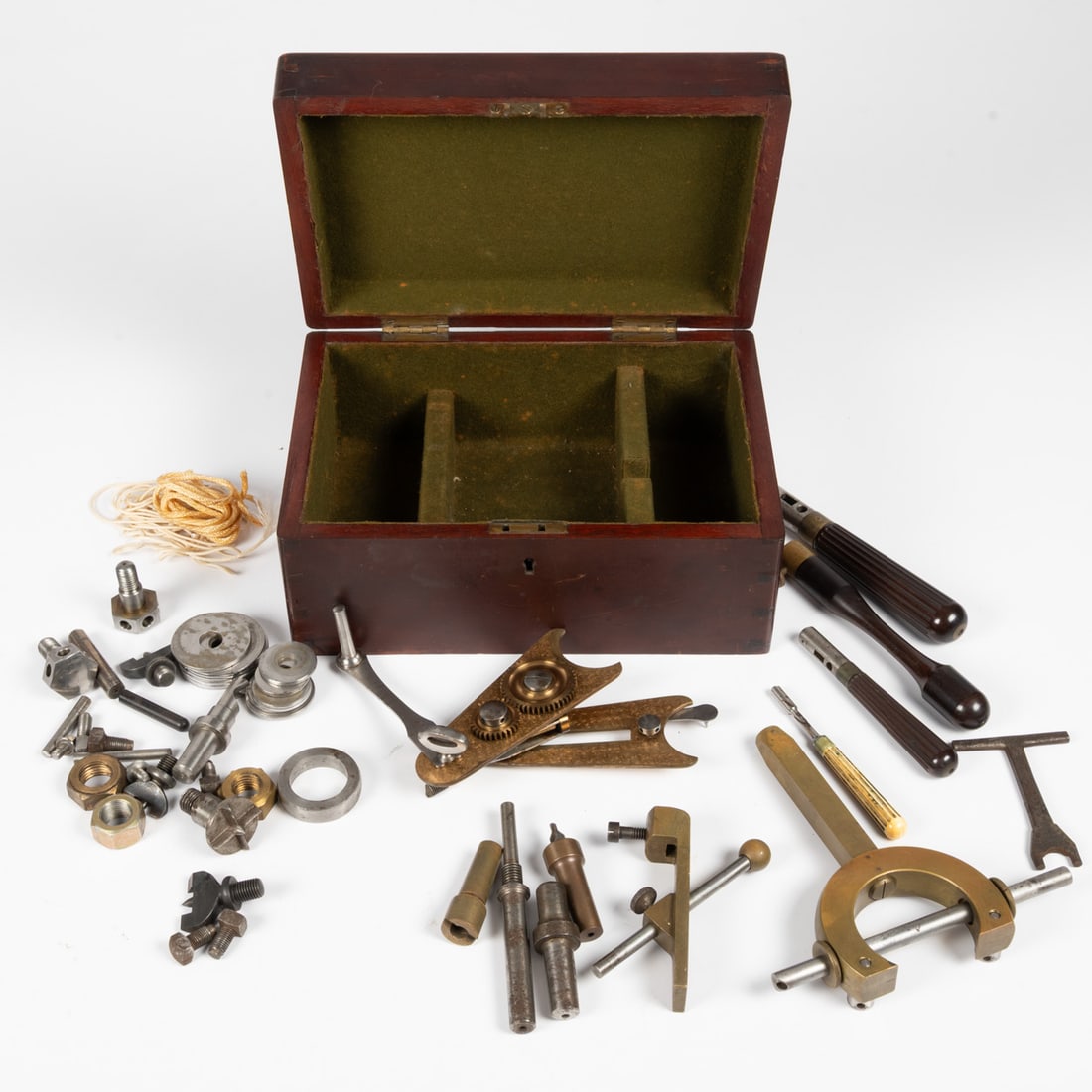 English Brass & Steel Lathe Tools, (1 of 3)
