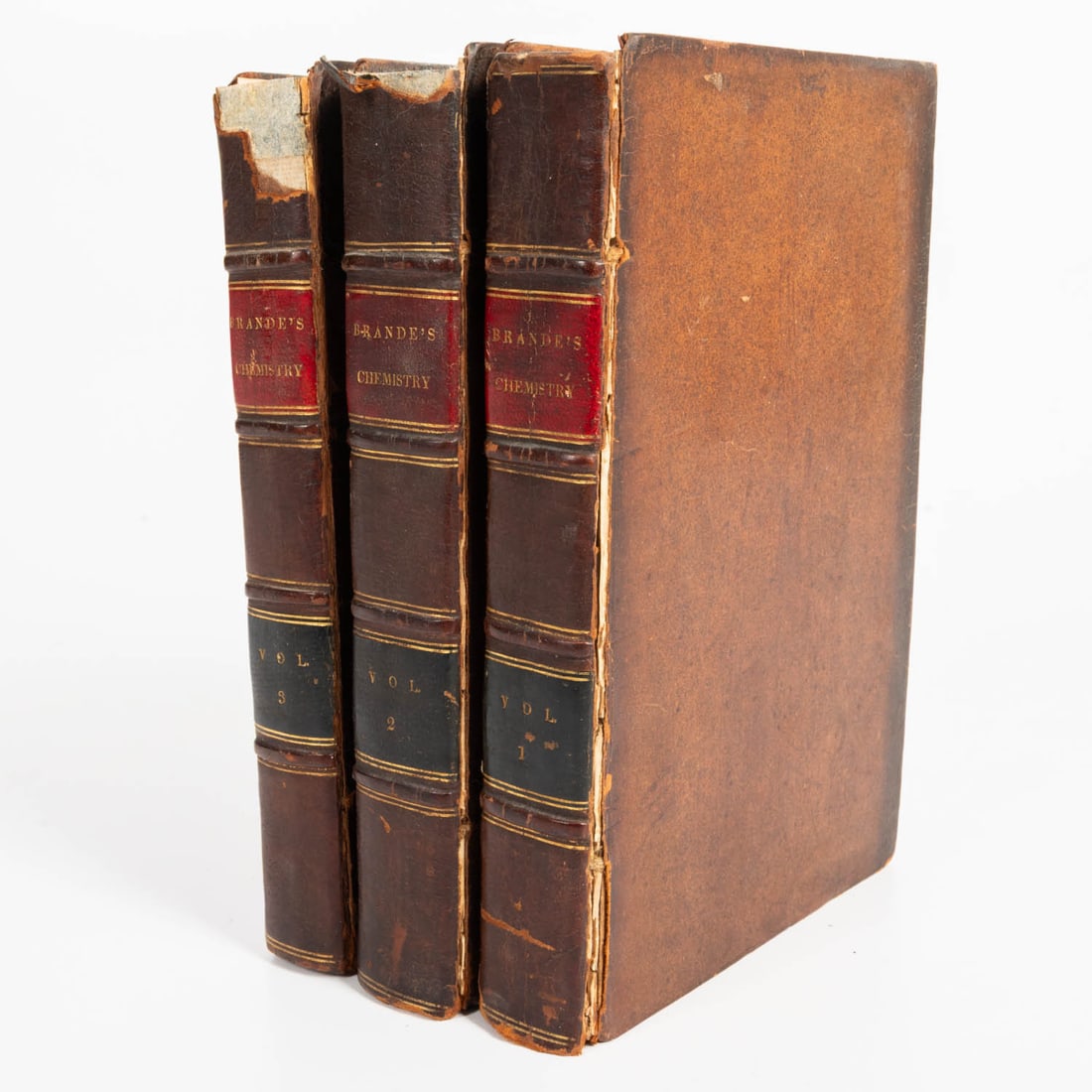 BRANDE, William. A Manual of Chemistry. (1 of 6)