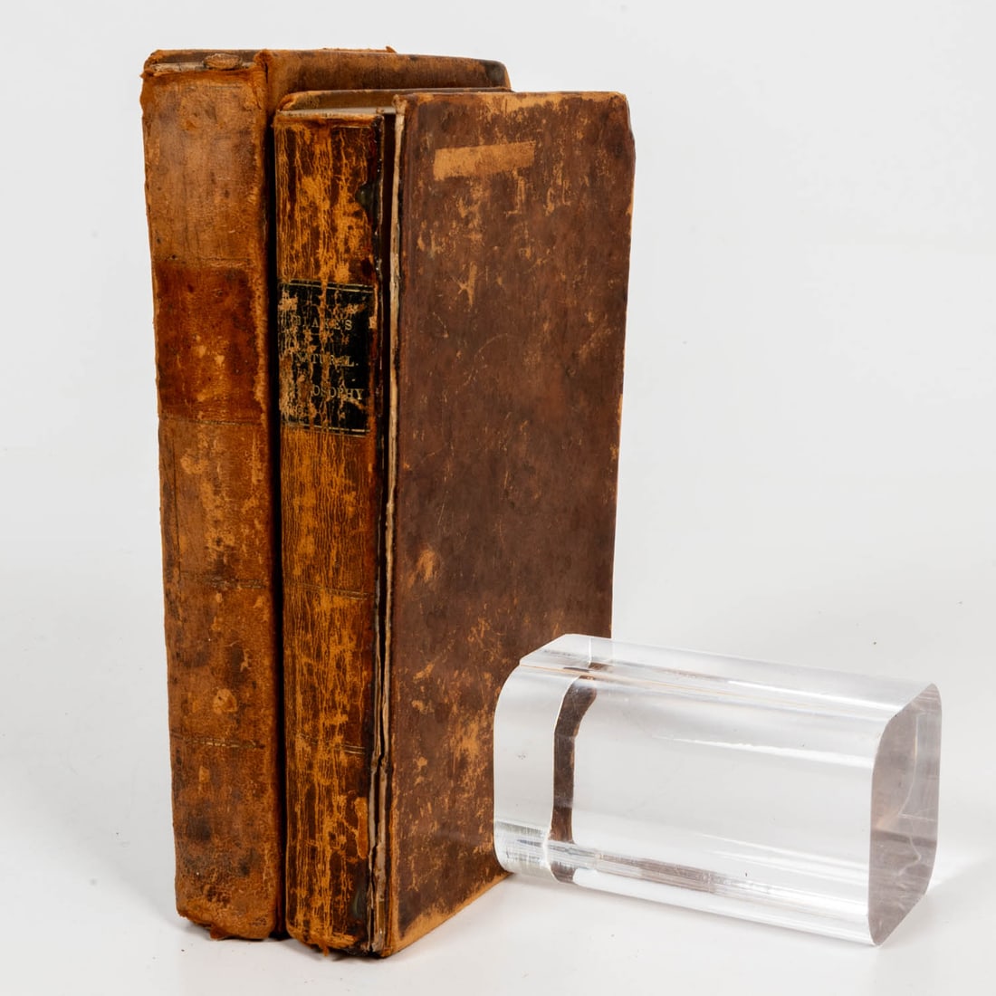 COMSTOCK, John (1787-1858). A System of Natural Philosophy. BLAKE, John (1788-1857). Conversations: COMSTOCK, John (1787-1858). A System of Natural Philosophy. BLAKE, John (1788-1857). Conversations on Natural Philosophy. Publisher of Comstock: Robinson, Pratt, & Co., New York. 1835. 8vo. Full