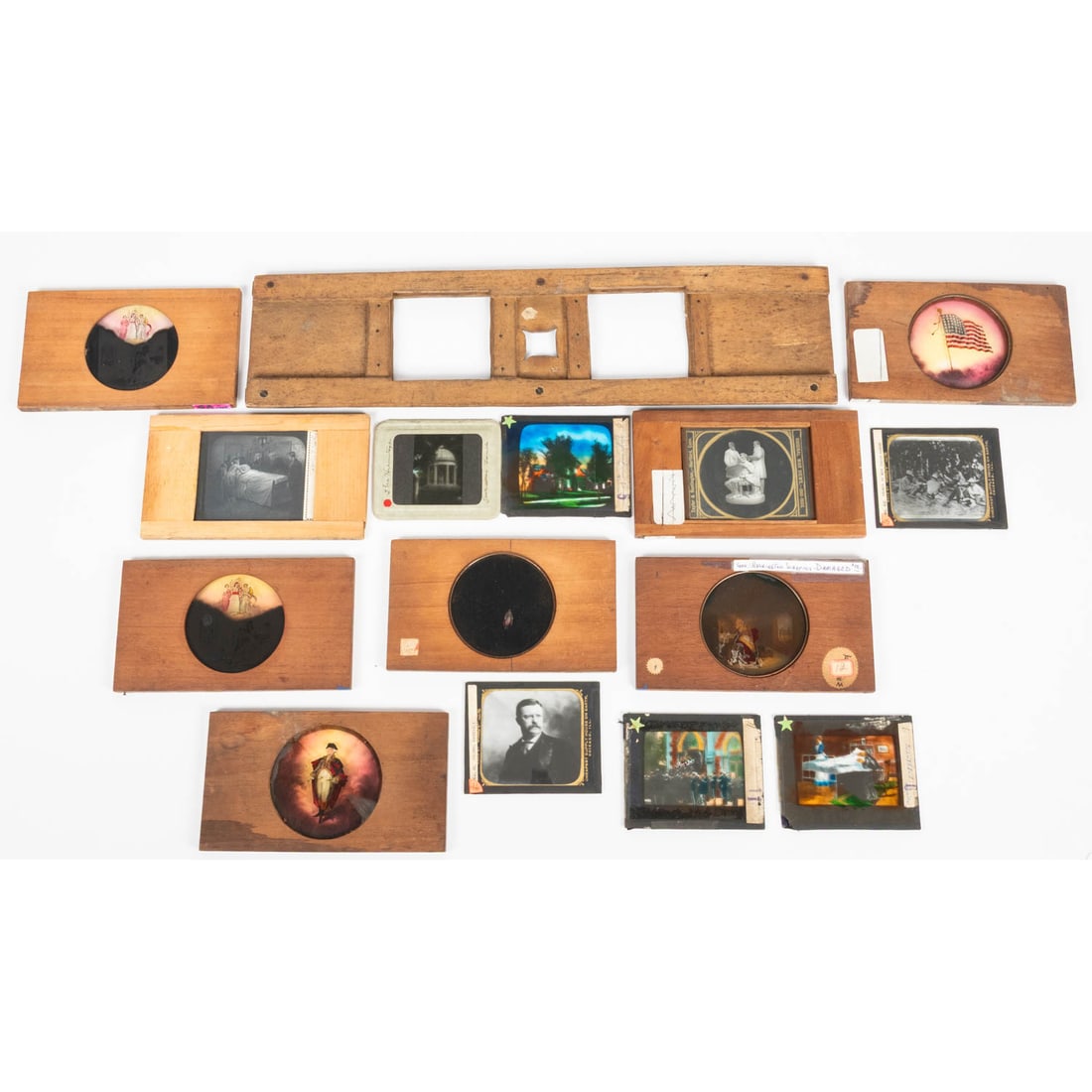 13 Presidential Magic Lantern Slides (1 of 7)