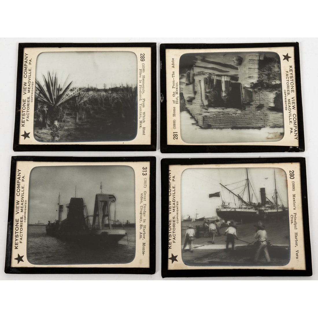 30 Keystone Magic Lantern Slides - 11