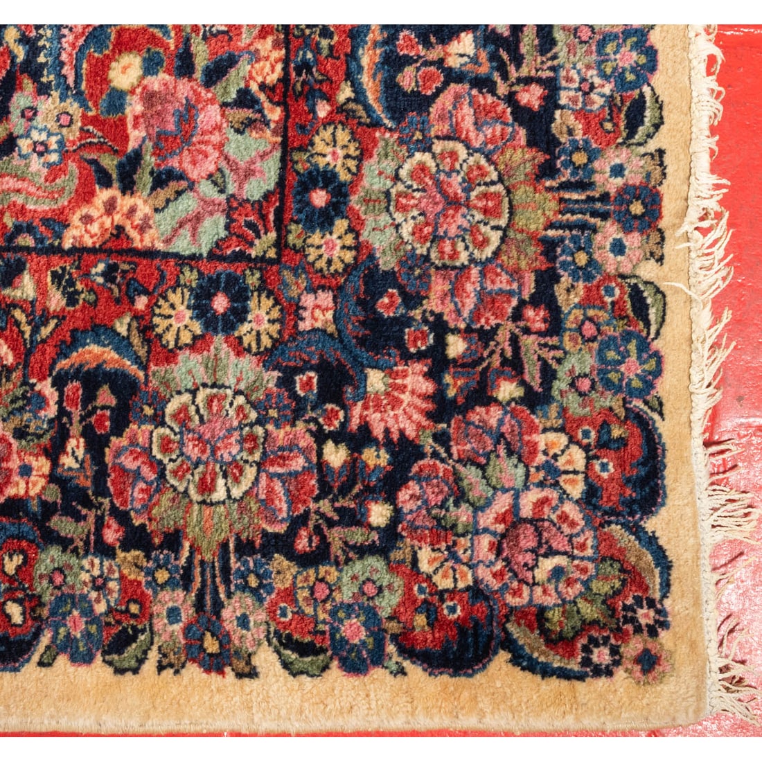 A Kerman Wool Rug - 2
