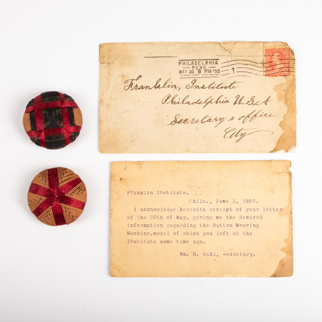 Button Weaving Machine Model - 2