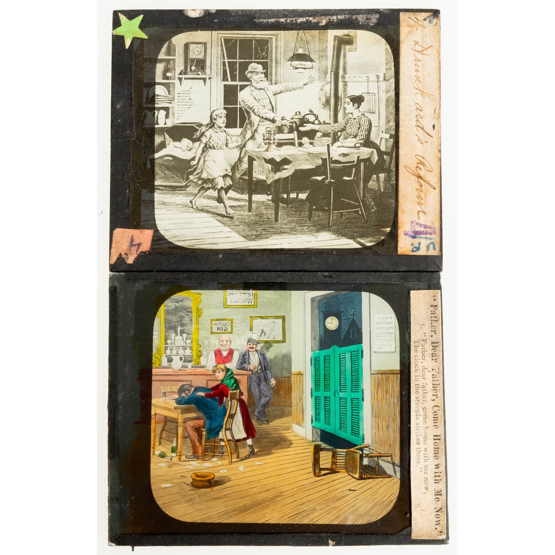 30 Temperance Movement Magic Lantern Slides - 2