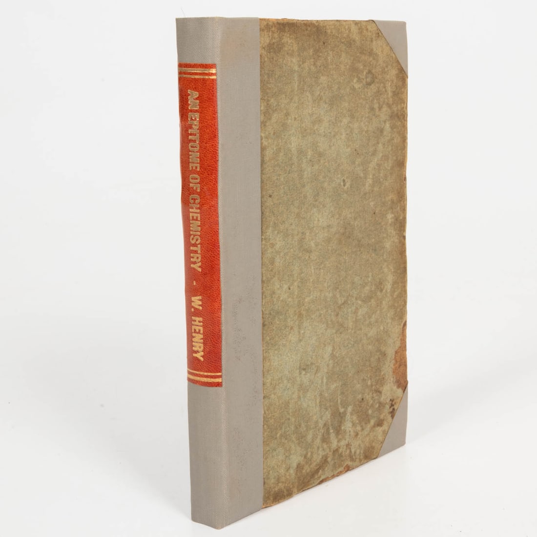 HENRY, William. An Epitome of Chemistry. (1 of 4)